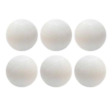 Imagem de Blister 6 Bolinhas Leves de Pebolim Totó Fla-Flu - Cód.2505 - FOOSBALL