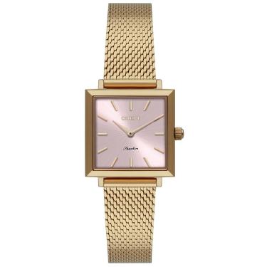 Imagem de Relógio Orient Feminino Ref: Lgss0068 R1kx Retangular Mesh Dourado