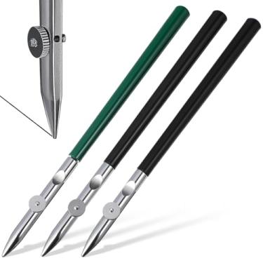 Imagem de MILISTEN 3 peças de caneta ajustável para régua de arte, caneta fluida de mascaramento de linha fina para desenho, montagem, arte, artistas, ferramenta P, M G