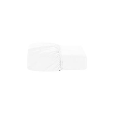 Imagem de Lençol Avulso Queen Percal 200 Fios De Poliéster Sleep 100% Poliéster - Branco