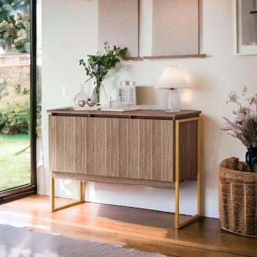 Imagem de Buffet Aparador Com 3 Portas Miami Affara Dourado