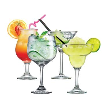 Imagem de Jogo de Taças de Vidro Mixologista Cocktail 4 Peças - Ruvolo