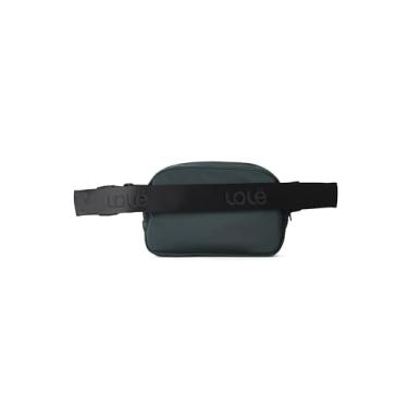 Imagem de LOLË Bolsa Jamie Belt | Bolsas transversais pequenas para mulheres | Essenciais de viagem para mulheres | Pochetes com alça ajustável, Midnight Teal V838, One Size