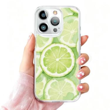 Imagem de DSJIFGEW Design de capa transparente padrão para iPhone 16 Pro Max | Antiamarelamento, parte traseira rígida, proteção contra quedas de nível militar, suporta carregamento sem fio