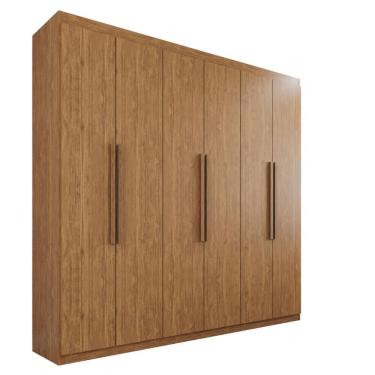 Imagem de Guarda-roupa Casal 100% Mdf 6 Portas E 4 Gavetas Istambul