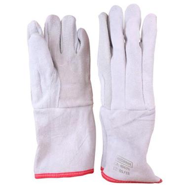 Imagem de Luva de raspa com reforço 20 cm - RLL-LR20 - Rotterman