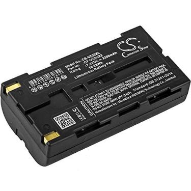 Imagem de 2200mAh Câmera térmica Bateria de substituição,Compatível com R300SR,R300ZD,TVS-200EX,TVS-500EX