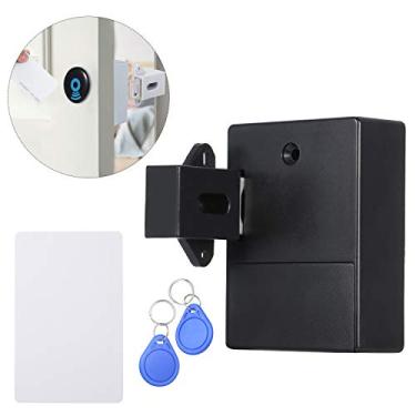 Imagem de Fechadura de armário oculto faça você mesmo abertura livre nt sensor guarda-roupa gaveta sapato fechadura eletrônica