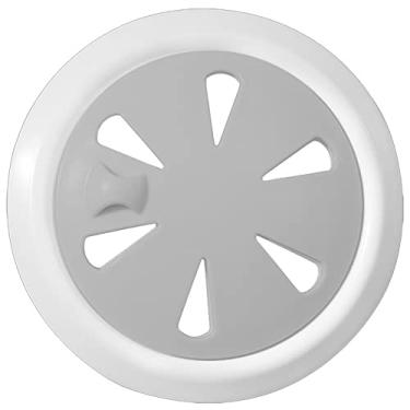 Imagem de Tampa do filtro de drenagem rotativo, rolha de drenagem antientupimento, plugue de drenagem de banheira, orifício de plugue com coletor de cabelo, filtro de drenagem de pia, protetor de drenagem