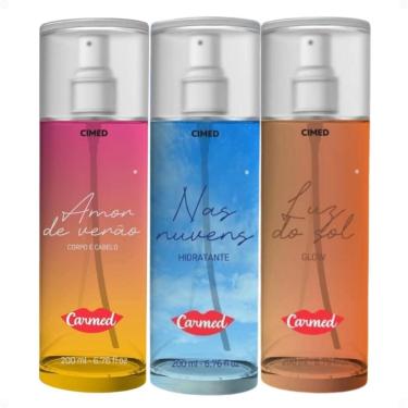 Imagem de Kit Carmed Body Splash: Nas Nuvens, Luz Do Sol e Amor De Verão 200ml