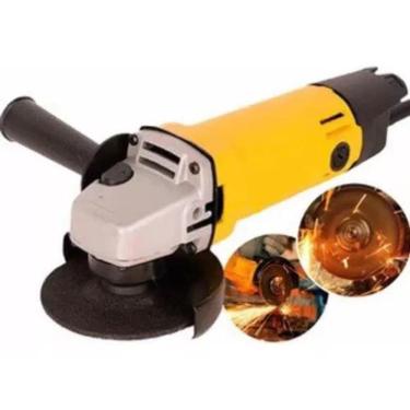 Imagem de Lixadeira Esmerilhadeira Angular Pequena 700W Disco 115Mm