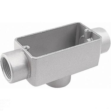 Imagem de Condulete Fixo 3/4" Tipo "tb" - Sem Tampa / Rosca Bsp / Com Pintura Eletrostática A Pó Tramontina