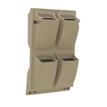 Imagem de Floreira De Parede Tramontina Malaia Em Polietileno Bege Tramontina