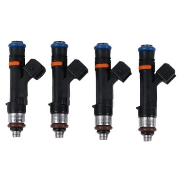 Imagem de Kessocco 0280158205 Conjunto de 4 injetores de combustível com 4 furos, serve para Chevy Trax Sonic Cruze Buick Encore