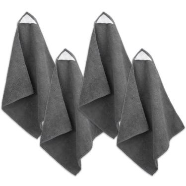 Imagem de Aysatogc 4 peças de pano de limpeza magnético de microfibra, apagador a seco de microfibra para quadros brancos, quadros-negros, quadros-negros, quadros de vidro, reutilizáveis e laváveis, 24 x 24 cm