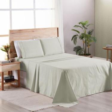 Imagem de Jogo De Cama Premier King 03 Peças Hipercal 200 Fios 80% Algodão, 20% 