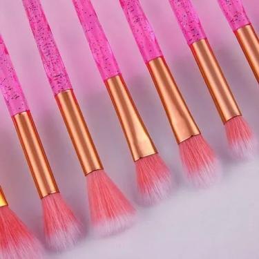 Imagem de Kit Completo 20 Pincéis de Maquiagem Premium – Aplicação Uniforme, Cerdas Sintéticas – Para Base, Pó, Sombra, Blush, Contorno – Make Profissional em Casa