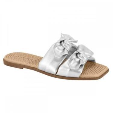 Imagem de Chinelo Moleca 5558.104.30835 Slide Metalizado Feminino-Feminino