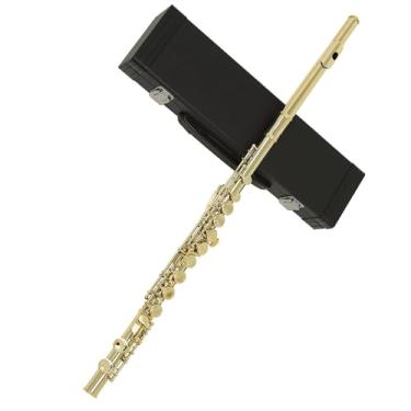 Imagem de Flauta Flauta Flauta Cobre Branco Niquelado Material do Corpo 16 Furos Chave C Instrumento de Sopro