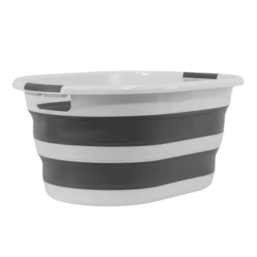 Imagem de Cesto Organizador Retrátil 37L – Ideal para Lavanderia e Quarto