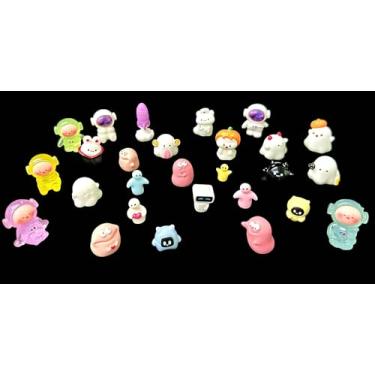 Imagem de Mini enfeites de astronauta de resina, conjunto em miniatura, enfeites com tema espacial para fazer garrafas faça você mesmo, aquário de peixes, artesanato de jardim, decorações de paisagem, 30 peças