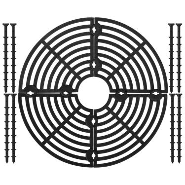 Imagem de Yosoo Guarda-corpos para Vasos de Flores, Cobertura de Solo para Vasos de Plantas de Plástico Com Fácil Instalação, Protege o Solo de Animais de Estimação e Crianças, Perfeito (Yo