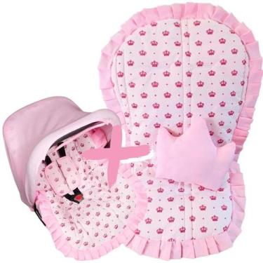 Imagem de Kit Capa de Bebê Conforto + Jogo Protetor de Cinto + Capota Solar - Mã