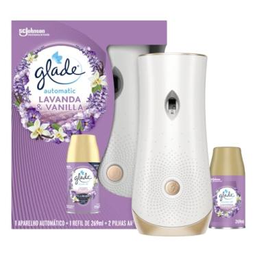 Imagem de Glade Aromatizador de Ambiente Automático, Lavanda e Baunilha, Kit Aparelho e Refil 260ml