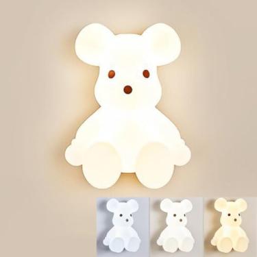 Imagem de Luminária de parede de madeira giratória com LED, cúpula de cristal para ambientes internos, estilo vintage, ajustável, para leitura, com design retrô industrial e luz quente de 3000K.