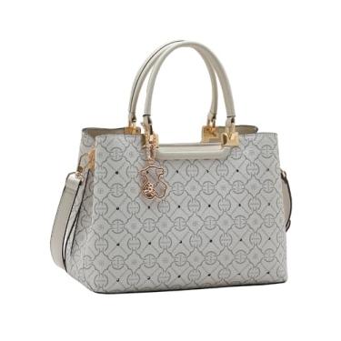 Imagem de Bolsa Feminina Chenson 3485357 Classic Cristal Estruturada Bege