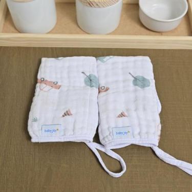 Imagem de Pano de Boca Babete Soft para Bebê 2 Unidades Baby Joy, Carrinhos