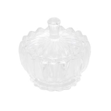 Imagem de WOLFF - Potiche Decorativo de Cristal com Tampa Geneva 11cm x 11cm