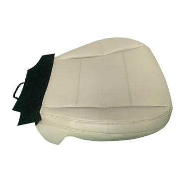 Imagem de SHTLYH Driver Bottom Capa de assento perfurada de couro de microfibra adequada para Subaru Outback Legacy 2015-2019 (castanho)