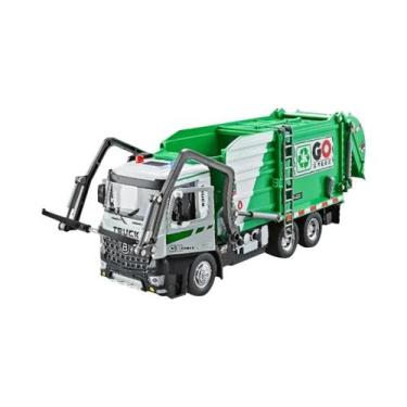 Imagem de Modelo De Caminhão De Resgate Em Escala 1:18 Com Portas De Gancho Dupl