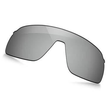 Imagem de TRUSHELL Lentes de reposição polarizadas para óculos de sol Oakley Sutro Lite S OO9496 34 mm prata titânio - Polarizadas