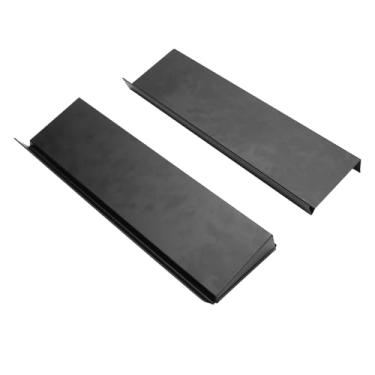 Imagem de Cryfokt Organizador de Rack Antiderrapante de Aço Inoxidável Superior do Fogão para Cozinha, Prateleira Retrátil para Forno de Fogão, Comprimento Ajustável de 15-29,5 ", Adequado para Uso na Cozinha