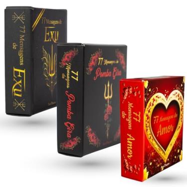 Imagem de Kit 3 Box 77 Mensagens Cada | Pomba Gira, Exu & Amor