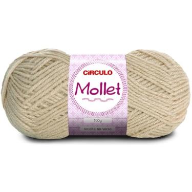Imagem de Fio Mollet Círculo 100g 200m Lã Acrílica Tricô Crochê Artesanato Touca Cachecol Inverno Novelo (7684 - CAPOEIRA)