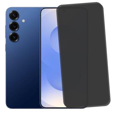 Imagem de MAOUICI Protetor de tela de privacidade de vidro temperado para Samsung Galaxy S26 Plus 5G 【Desbloqueio de impressão digital】【Proteção de privacidade】【6,70 polegadas】【Pacote com 2】