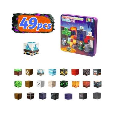 Imagem de Blocos De Construção Magnéticos Portáteis Para Crianças, Brinquedo Edu