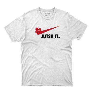 Imagem de Camiseta akatsuki jutsu it blusa naruto uzumaki estilo geek anime mang