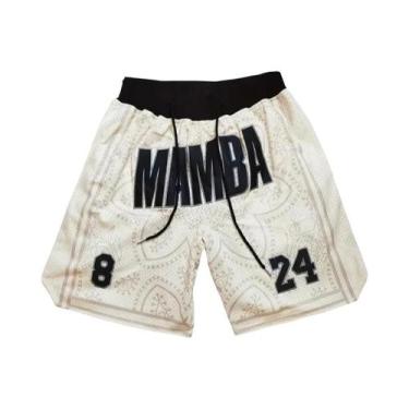 Imagem de Bermuda De Basquete Premium Para Homens Com Bordado, Respirável, Em Ma