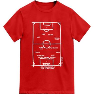 Imagem de Camiseta Timbu Hexa Pernambucano 1968 - Novomanto, Vermelho, EGG