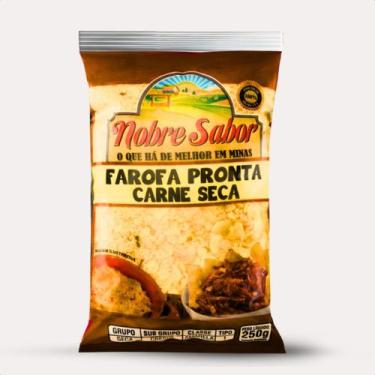 Imagem de Farofa Temperada de Carne Seca 250g - Santa Maria