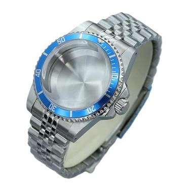 Imagem de FEIYASHI Caixa de relógio vintage à prova d'água de aço cúpula de vidro acrílico para NH35 36 38 Movimento Relógio com mostrador de 28,5 mm, Tampa inferior sólida 2, Caixa de relógio de luxo