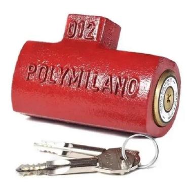 Imagem de Fechadura Cadeado De Solo Externo Para Porta Enrolar Milano