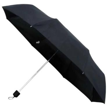 Imagem de Guarda Chuva Três Dobras Preto - Facinato - Preto, Preto