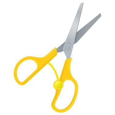 Imagem de CIS Tesoura Escolar KS220 - Laranja - Blister com 1 unidade