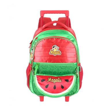 Imagem de Mochila Com Rodas Turma Da Monica Vermelho - único Vermelho