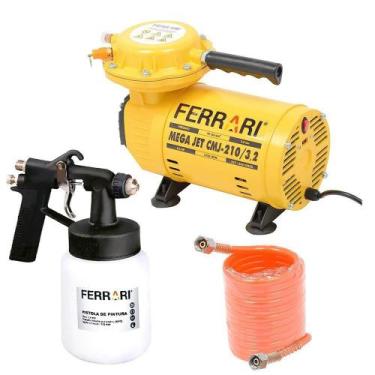 Imagem de Compressor de Ar Mega Jet CMJ-210 Bivolt - Ferrari
